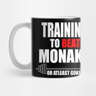 Dragon ball  - Training to Beat Monaka Mug